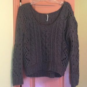 Free People knit sweater